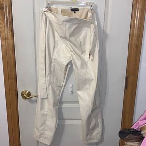 JLUXLabel cream leather pants